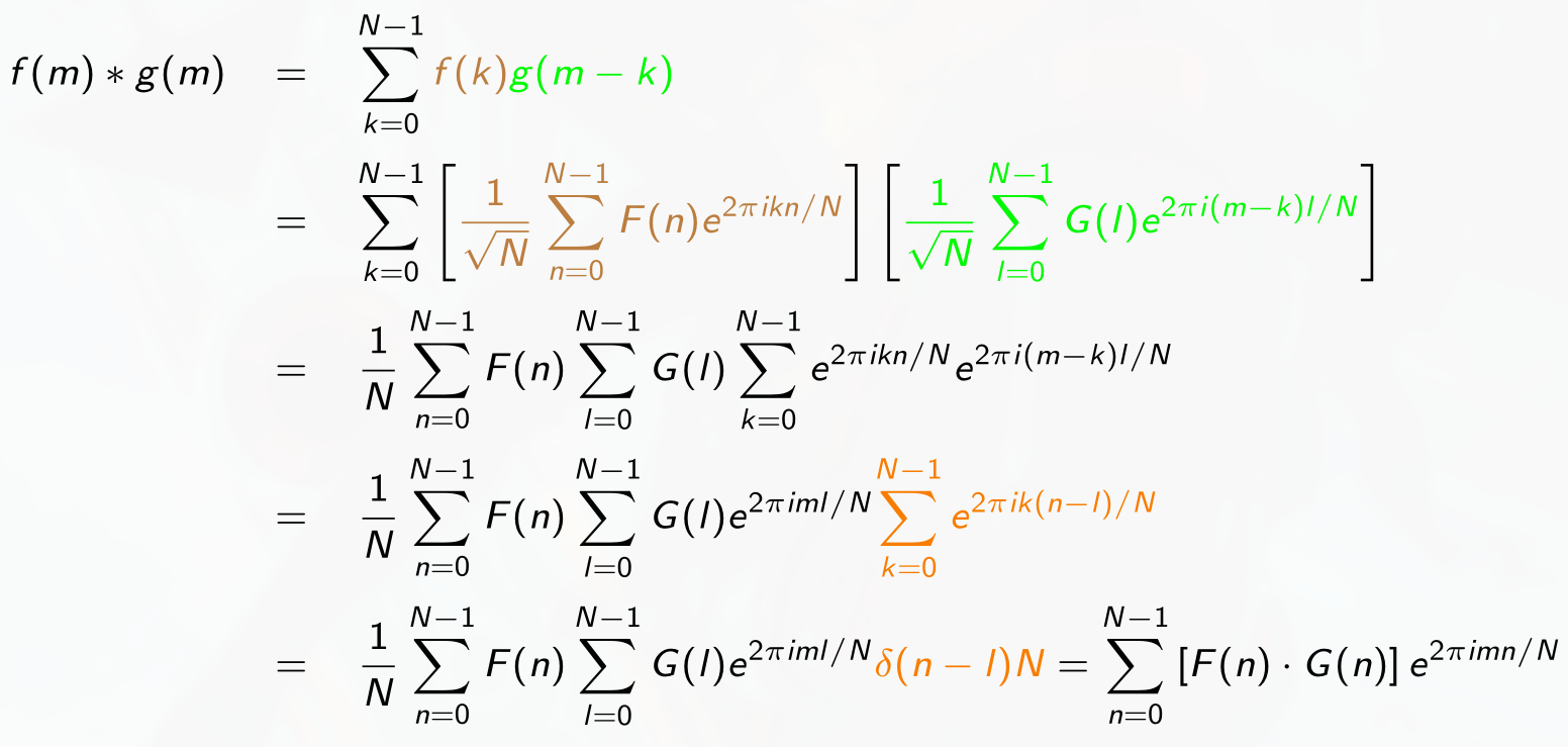 fa02 proof dft convolution theorem